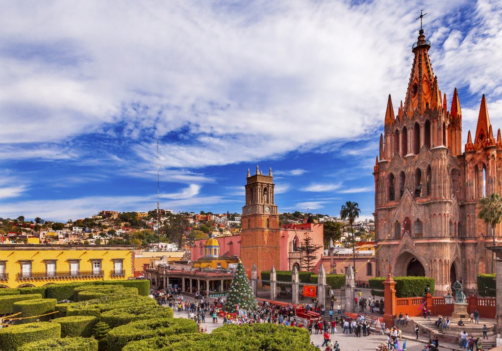Directorio de parroquias en San Miguel de Allende
